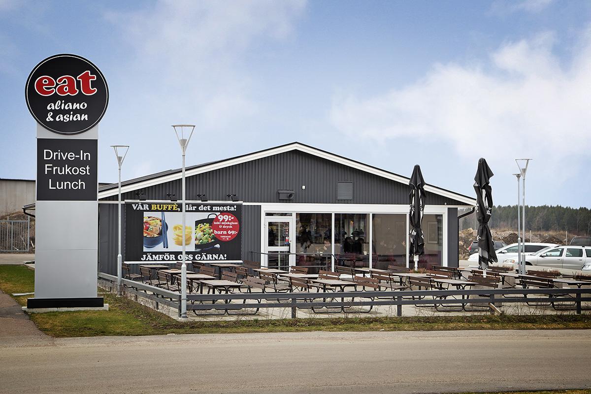 Drive-In Motell Mjölby Exterior foto